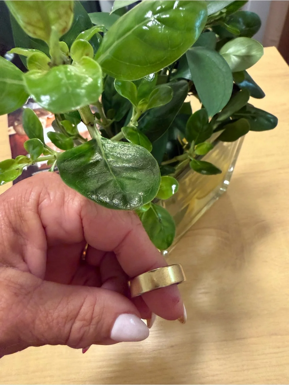 Oura Smart Ring - Gold Exterior with Silver Interior